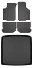 Tapis en caoutchouc + bac de coffre pour Volkswagen Golf IV Voir les images du produit 1