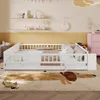 MODFU  Kinderbett  140 x 200 , Holzbett mit Offenes Lager Produktbild-Vorschau 6