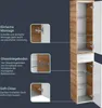 FACKELMANN Hochschrank MILANO / Badschrank mit Produktbild-Vorschau 3