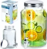 Vilde Glaskrug Getränkespender Zapfhahnflasche Glasspender Produktbild-Vorschau 1