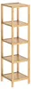 Casaria Scaffale per bagno in bambù 5 ripiani cucina Anteprima dell’immagine prodotto 1