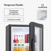 Klarstein Brooklyn Mini Frigo de Chambre de 30L pour Snacks Voir les images du produit 5