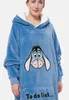 Disney I-Aah Esel Oversize Cozy Hoodie mit Ohren für Damen Produktbild-Vorschau 9
