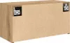 The back of a cabinet with visible mounting hardware. Produktbild-Vorschau
