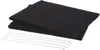 Two black rectangular filters and four metal rods on a white background. Anteprima dell’immagine prodotto