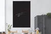 MuchoWow® Poster Strichzeichnung - Hand - Schwarz - Weiß Produktbild-Vorschau 2
