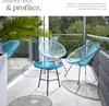 Ensemble table et chaises de jardin Santana - bleu Voir les images du produit 4