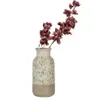 Clayre & Eef Vase Ø 15x32 cm Grün Keramik Blumen Produktbild-Vorschau 3