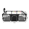 Baby Laufstall 180x120x66cm mit Basketball-Netz Produktbild-Vorschau 7