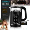 Bollitore in vetro e acciaio inossidabile 1,7 l, 2200 W, Anteprima dell’immagine prodotto 2