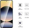 A smartphone screen protector with feature icons and text. Produktbild-Vorschau