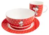 The Peanuts Frühstücksset Snoopy - Geschirr Set 3-teilig Produktbild-Vorschau 2