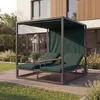 Alu Lounge-Gartenliege HWC-P81, Sonnenliege Daybed, Produktbild-Vorschau 9