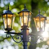 LUMILED Kandelaber 3-armige Vintage Laterne  Wegeleuchte Produktbild-Vorschau 12