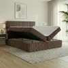 Boxspringbett RALF  200 x 200 cm mit Bettkasten, Topper und Produktbild-Vorschau 3