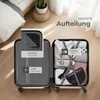 tectake® 3er Kofferset Talia 3-teilig aus robustem Produktbild-Vorschau 7