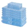 Lavea® 10-teiliges Handtuch Set Elena, 100% Baumwolle - 4x Produktbild-Vorschau 1
