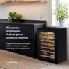 Klarstein Bevora lodówka na wino 48 butelek Bottles – Podgląd zdjęcia produktu 3
