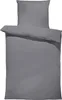 Uni Bettwäsche 155x220 cm anthrazit Einfarbig Renforce Produktbild-Vorschau 1