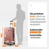 Travely Polycarbonat Koffer Groß 77cm XL - 100L Produktbild-Vorschau 4