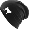 Huuraa Beanie Mops Silhouette Black One Size Baumwolle und Produktbild-Vorschau 1