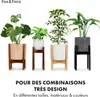 Fox & Fern Pot de Fleur Interieur et Extérieur, Jardinieres Voir les images du produit 6
