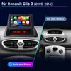 Autorádio Carplay so zadnou kamerou pre Renault Clio 3 Náhľad obrázku produktu 3