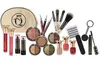 A collection of makeup products arranged on a white background. Produktbild-Vorschau