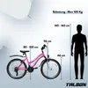 26 Zoll Mountainbike Mädchen Kinder Fahrrad mit Produktbild-Vorschau 6