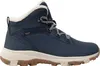 A single blue winter boot is shown against a white background. Produktbild-Vorschau