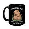 Capybara Motivation Tasse - sei immer du selbst Produktbild-Vorschau 2