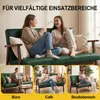 2-Sitzer skandinavisches Sofa aus Kunstleder, mit Produktbild-Vorschau 6