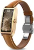 Smartwatch Damen Elegant Dünn Fitnesstracker Eckig Damenuhr Produktbild-Vorschau 1