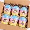 Bunte Regenbogen Zuckerwatte im Eimer 50g – Fluffig, Frisch Produktbild-Vorschau 6