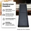 Mucola Hunderampe fürs Auto klappbar max 90KG Teleskop Produktbild-Vorschau 10