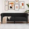 VidaXL 372558, Čierna, 3 sedadlo/sedadiel, Pena, Polyester, Náhľad obrázku produktu 2