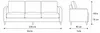 Sofa Set Nova Hellgrau Stellvariante 3+3 Relax- und Produktbild-Vorschau 9