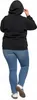 Warmes Damen MORAJ Kapuzensweatshirt mit Stickerei Glatt Produktbild-Vorschau 13