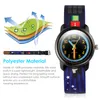 A watch with a diagram illustrating its material properties and a close-up of the watch face and strap. Náhled obrázku produktu