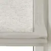 Raffrollo mit Ösen Brondy Taupe Natur halbtransparent Produktbild-Vorschau 4