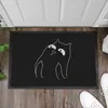 Trendation - Lustige Katzen Fußmatte Grafik Mittlerer Produktbild-Vorschau 2