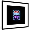 MuchoWow® Gerahmtes Poster Neon - Zitate - Spielzimmer - Produktbild-Vorschau 1