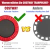 COSTWAY φ97cm mini trampolína, skládací fitness trampolína, Náhled obrázku produktu 6