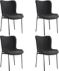 tectake® Polsterstuhl Tessa ergonomische Form mit hoher Produktbild-Vorschau 1