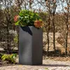 Capi Pflanzgefäß Urban Smooth Rechteckig 36 x 79 cm Schwarz Produktbild-Vorschau 7