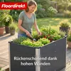 Floordirekt Hochbeet Delos aus WPC & Stahl, Garten Hochbeet Produktbild-Vorschau 3