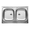 Stamar | Kuchenschrank, Sonoma, Eiche, 80 cm, Spüle, 2 Produktbild-Vorschau 7