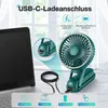 Handventilator,Tragbarer USB Handyhalter Lüfter,Mini Hand Produktbild-Vorschau 5