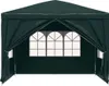 vidaXL Tenda per feste 3x3 m verde Anteprima dell’immagine prodotto 3