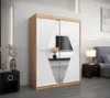 Schwebetürenschrank SARA – Breite 180 cm, Eiche Artisan / Produktbild-Vorschau 1